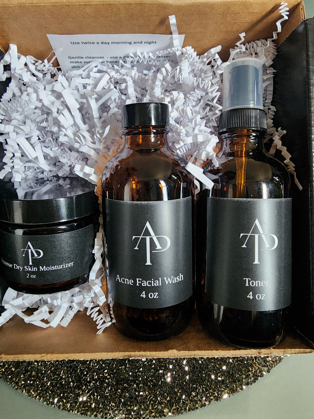 Acne facial cleanser bundle